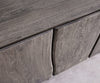 Sideboard Olympus Live-Edge 220 cm 6 Doors Acacia Wood Platinum