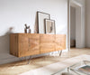 Sideboard Wyatt 175 cm 3D Look In The Middle Acacia Wood Natural