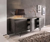 Sideboard Wyatt 175 cm Acacia Wood Platinum