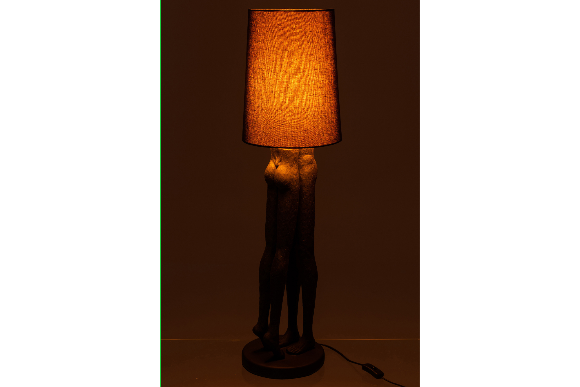 Floor Lamp Couple 90cm Black