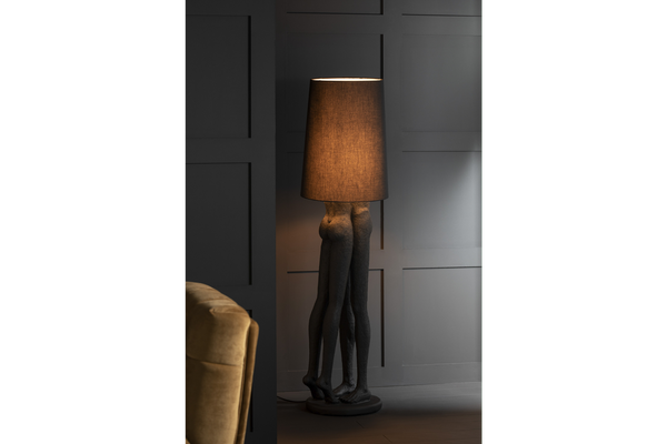 Floor Lamp Couple 90cm Black