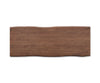 Dining Table Olympus Live Edge Acacia Wood Brown Slanted Frame Steel 140-300cm