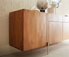 Sideboard Secara 175cm Acacia Wood Natural 4 Doors 2 Drawers