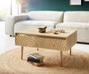 Coffee Table Budaya Mango Wood Natural 80x60cm