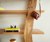 Freestanding Shelf Rack Xanthios 170cm Acacia Wood Natural