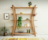 Freestanding Shelf Rack Xanthios 170cm Acacia Wood Natural