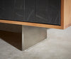 Sideboard Teele 147-175 cm Acacia Wood Natural & Slate