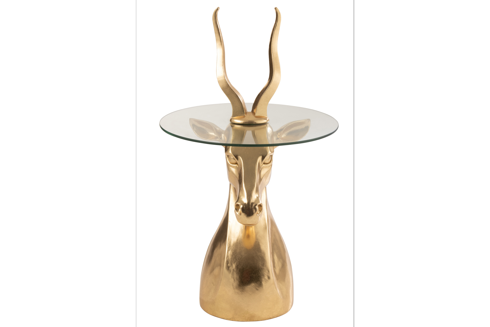 Side Table Antelope 50cm Gold