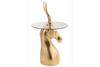 Side Table Antelope 50cm Gold