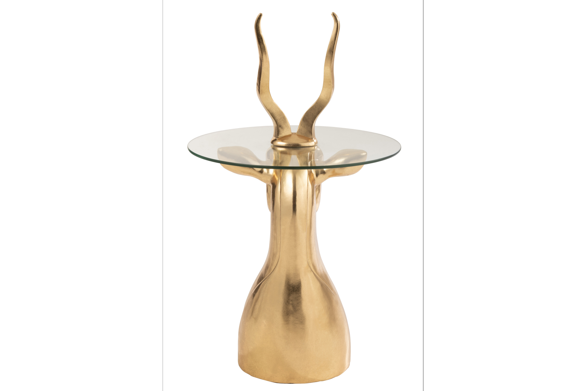 Side Table Antelope 50cm Gold