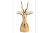 Side Table Antelope 50cm Gold