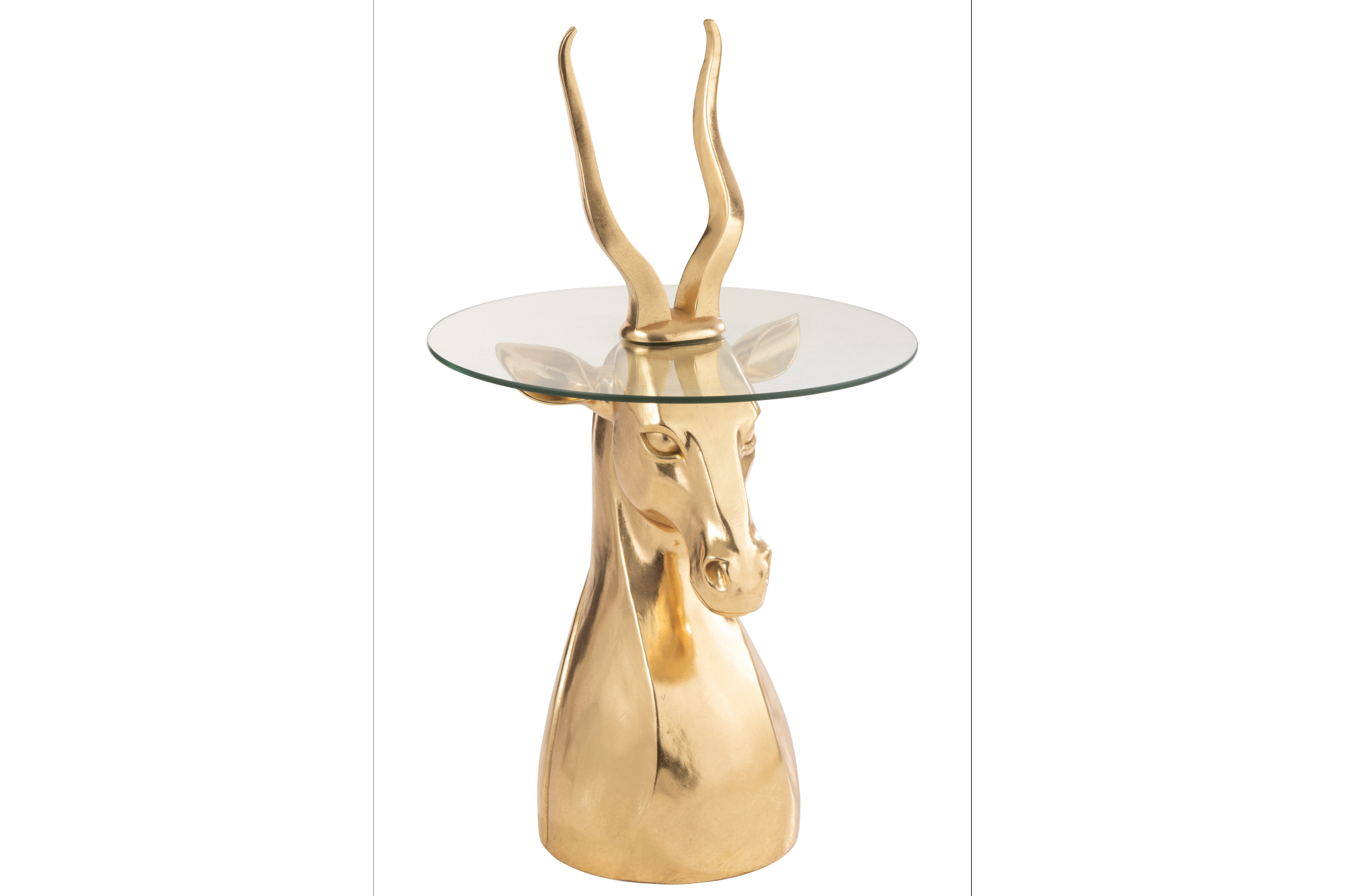 Side Table Antelope 50cm Gold