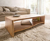 Coffee Table Olympus Live-Edge 130X60 cm Acacia Wood Natural