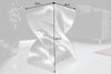 Side Table Twist 45cm Silver