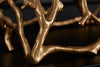 Candle Holder Abstract 60cm Gold For 4 Candles