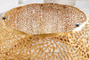 Coffee Table Ambrosia 80cm Mango Wood Gold