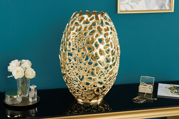 Vase Ambrosia 50cm Metal Gold