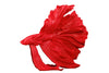 Decorative Figure Fighting Fish Crowntail 35cm Red Betta Fish