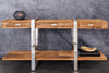 Console Table Barracuda 140cm Recycled Wood Brown