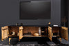 TV Stand Golden Eye 180cm Mango Wood Black