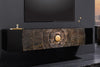 Floating TV Stand Golden Eye 160cm Mango Wood Black