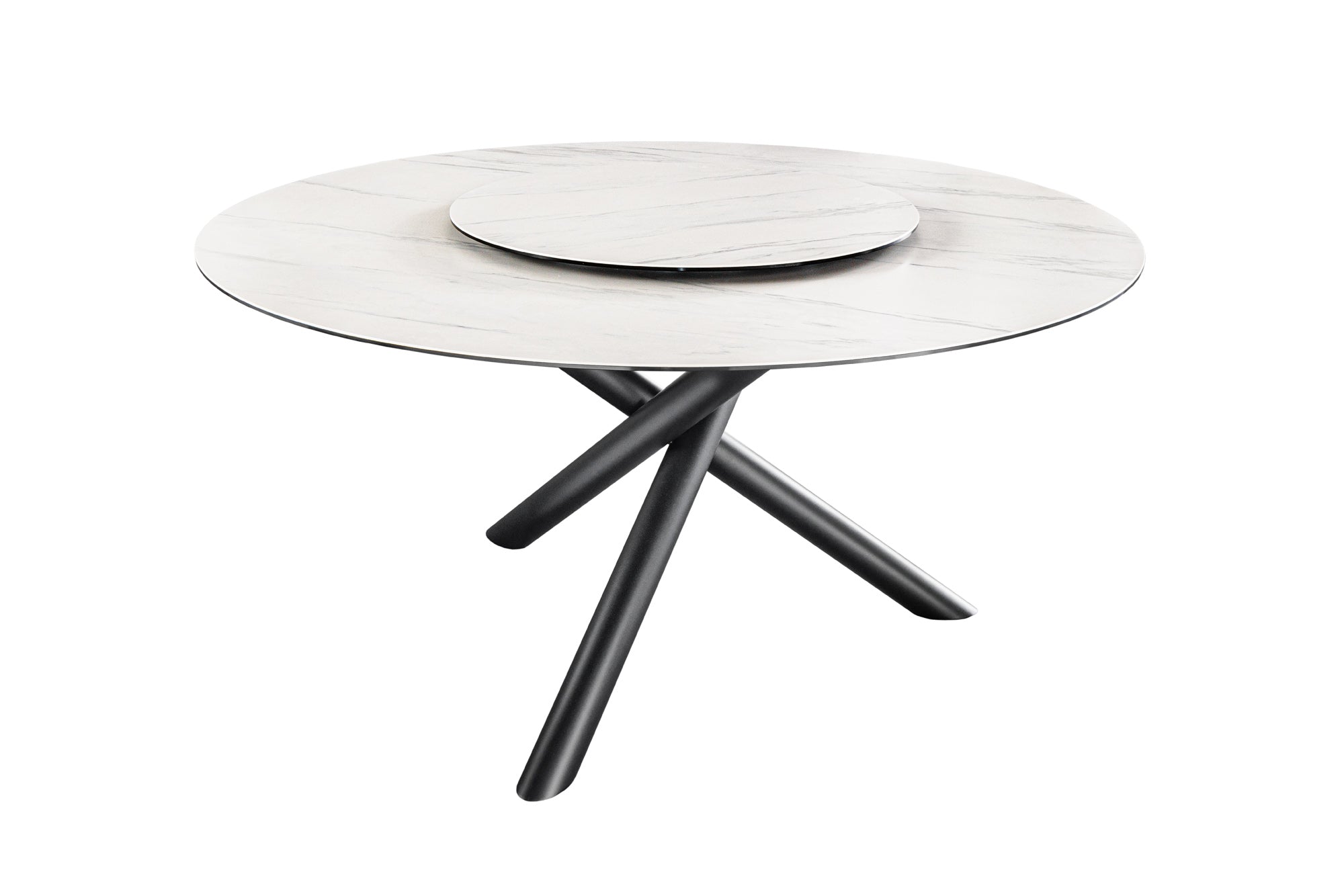 Dining Table Orbit Round 150cm Ceramic White