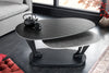 Rotating Coffee Table Axis 95-160cm Ceramics Grey