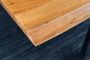 Coffee Table Monolith 110cm Acacia Wood Natural Cross Frame