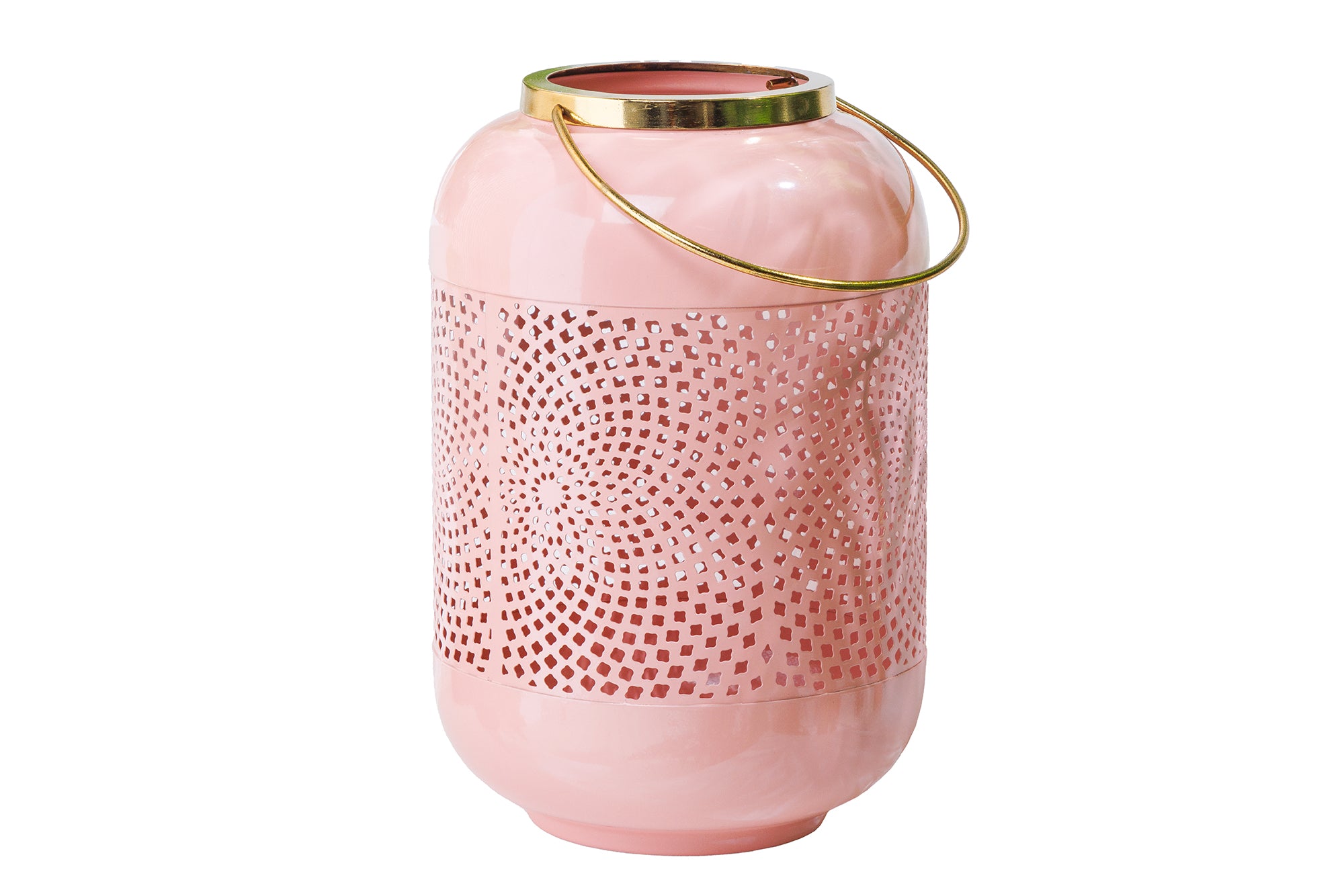 Lantern Candlelight 30cm Pink