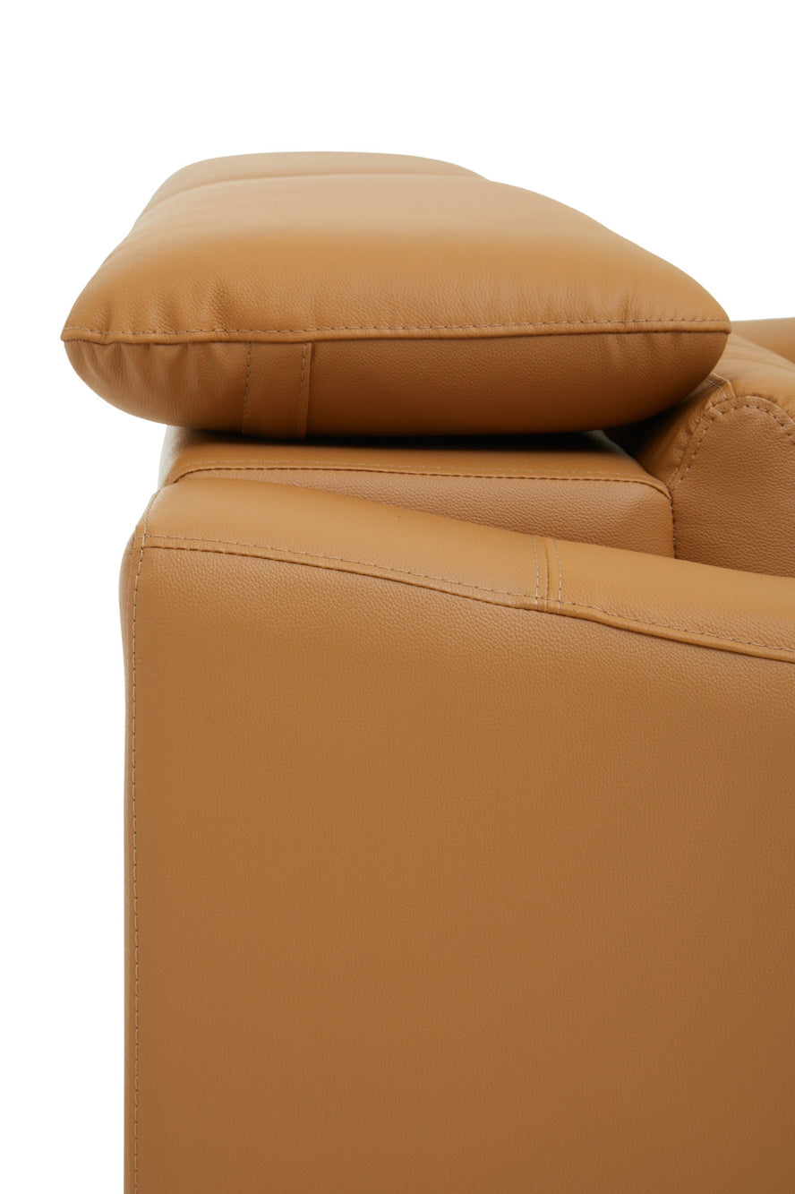 3 Seat Sofa Eminence Leather Camel