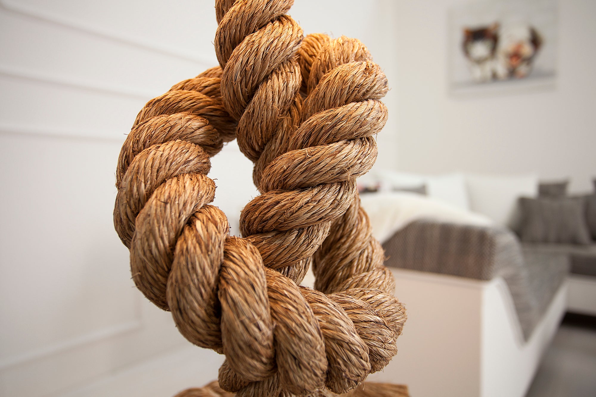 Table Lamp Seven Seas 80cm Rope