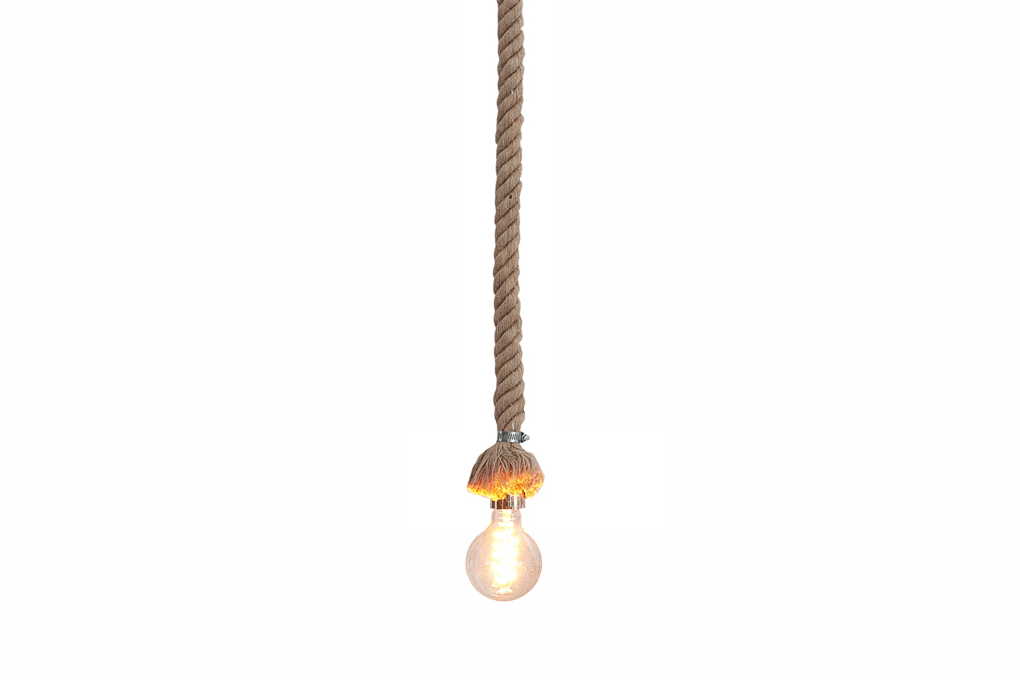 Hanging Lamp Seven Seas 150cm Brown