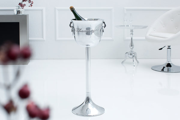 Champagne Cooler 75cm Chrome