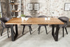 Dining Table Blacksmith 160cm Mango Wood Natural