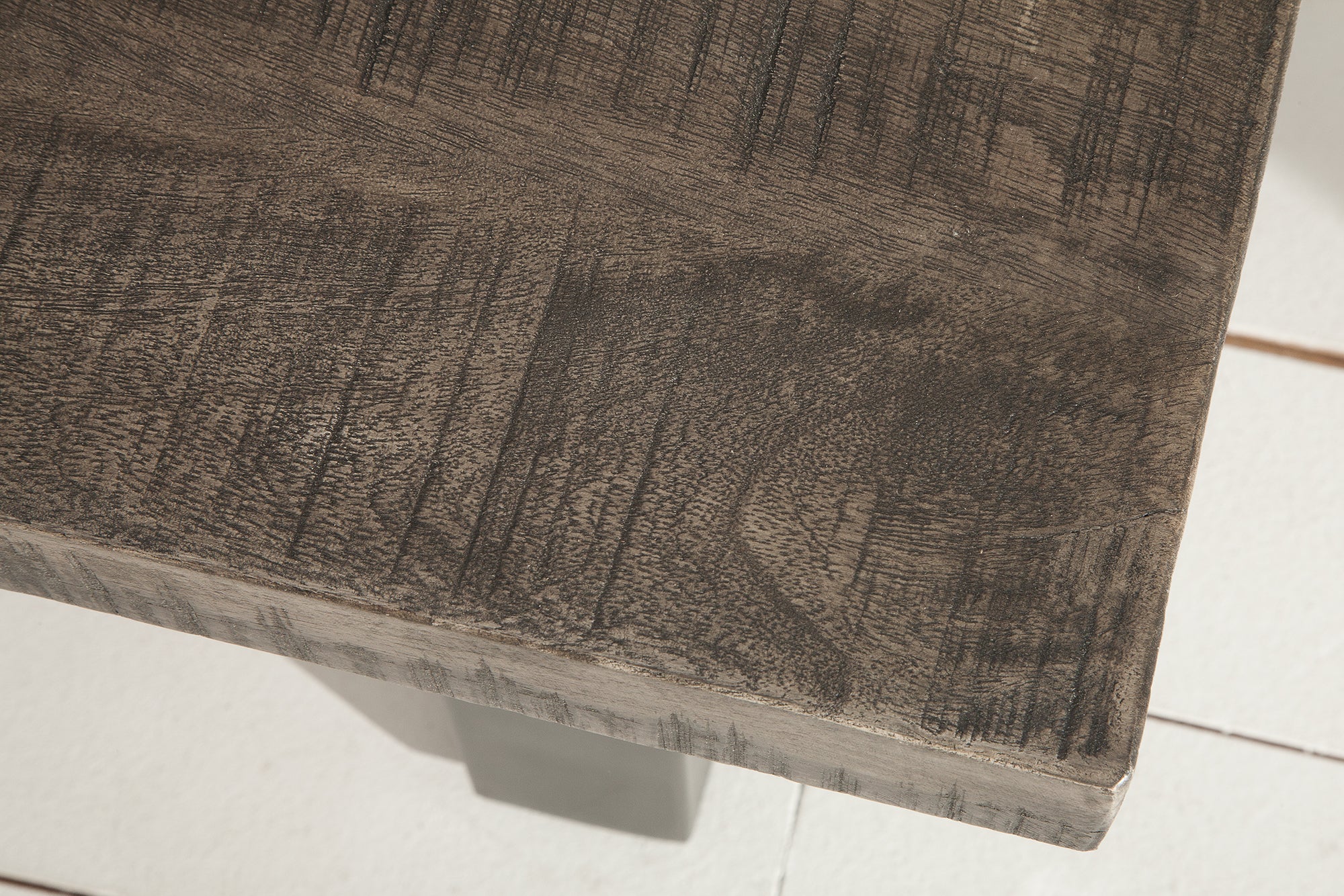 Coffee Table Blacksmith 100cm Mango Wood Grey