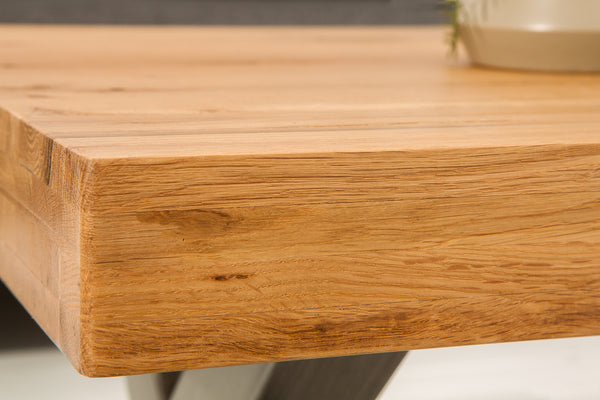 Coffee Table Viking 110cm Oak Wood Natural