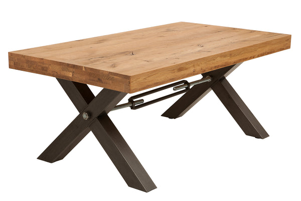 Coffee Table Viking 110cm Oak Wood Natural