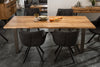 Dining Table Elysium 180cm Wild Oak Wood Natural