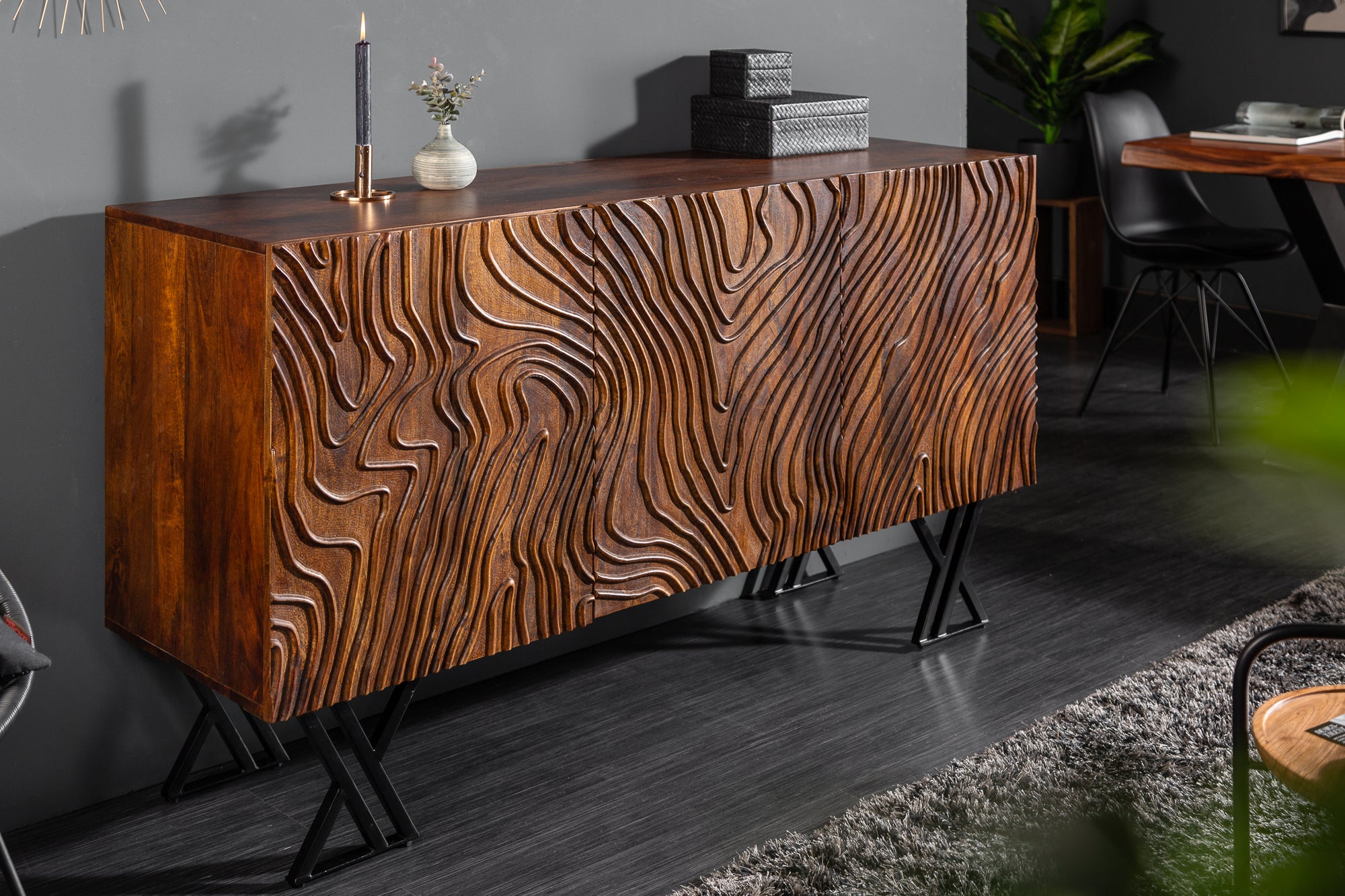 Sideboard Odyssey 160cm Mango Wood Brown