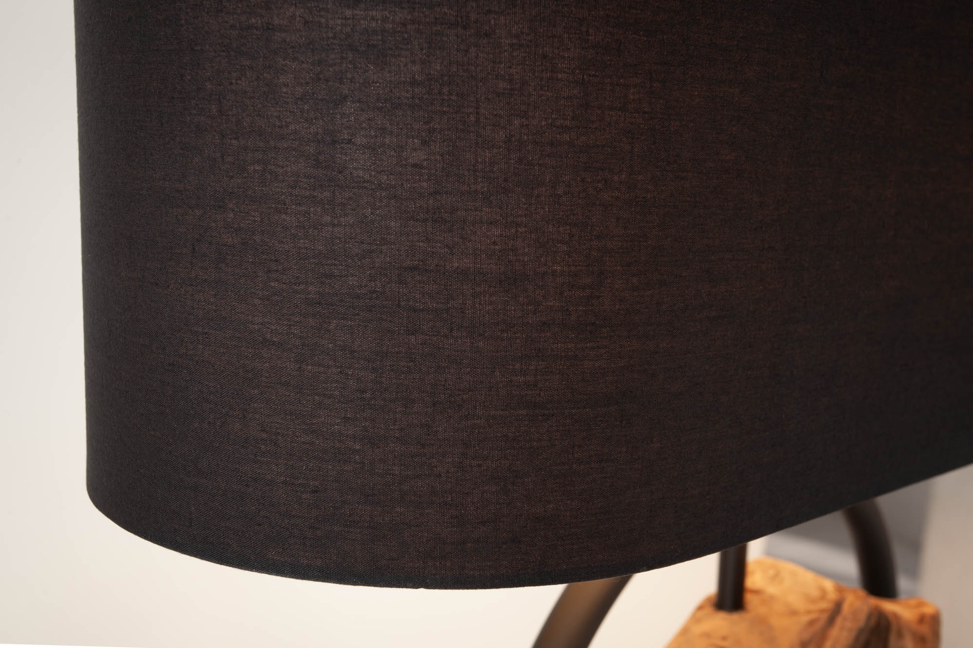 Table Lamp Elements 58cm Black Acacia