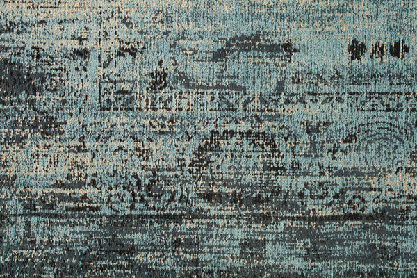 Rug Old Marrakech 240x160cm Cotton Aqua Blue