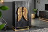 Cabinet Angel 70cm Mango Wood Black