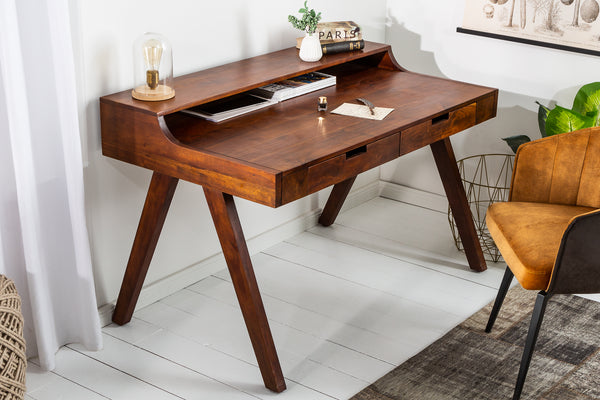 Desk Monsoon 100cm Acacia Wood Brown