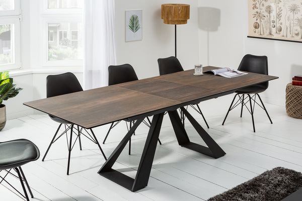 Dining Table Concord 180-230cm Ceramic Oak Look