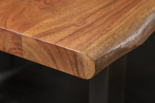 Dining Table Monolith 180cm Acacia Wood Honey