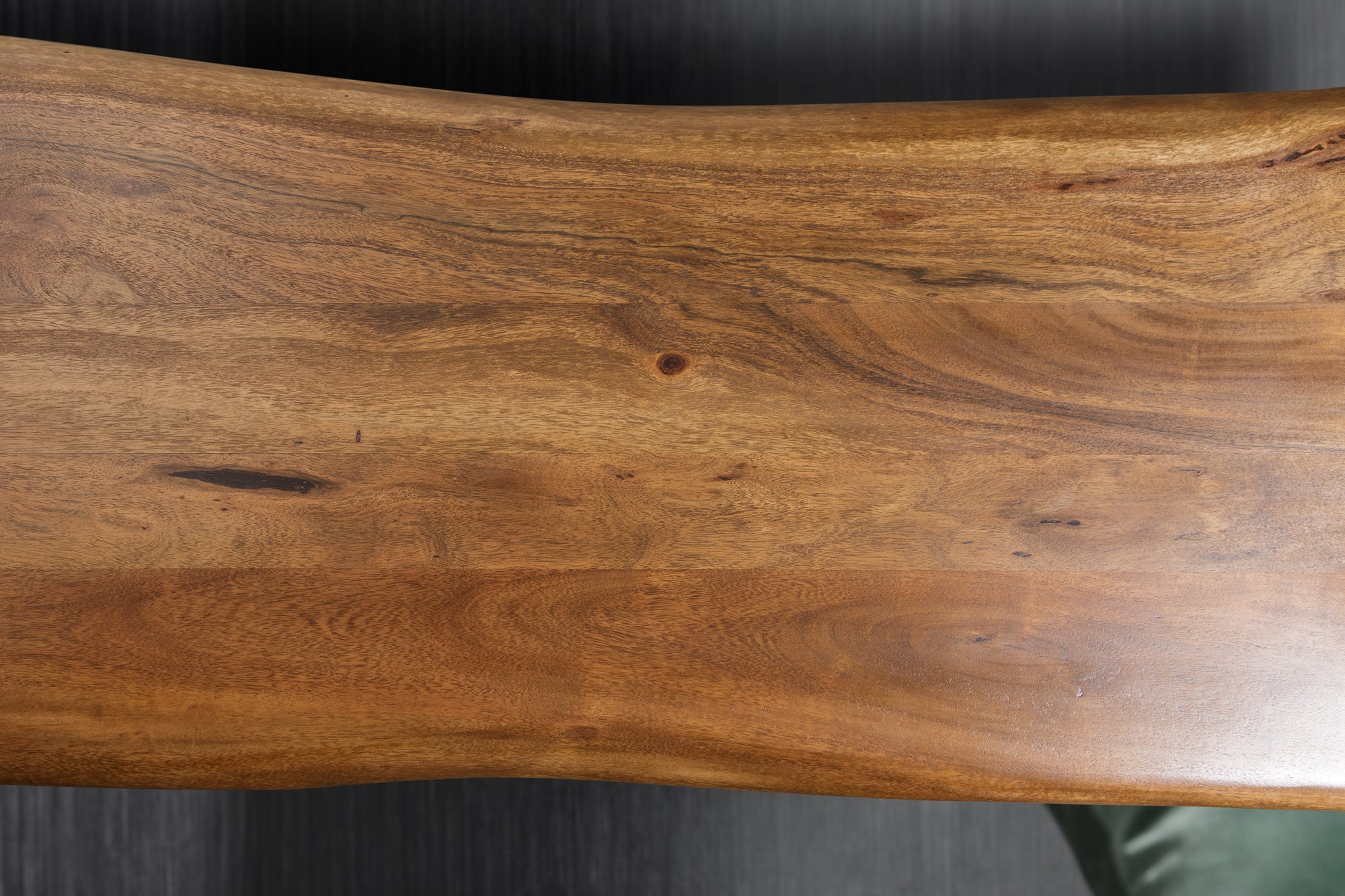 Bench Monolith 160cm Acacia Wood Honey