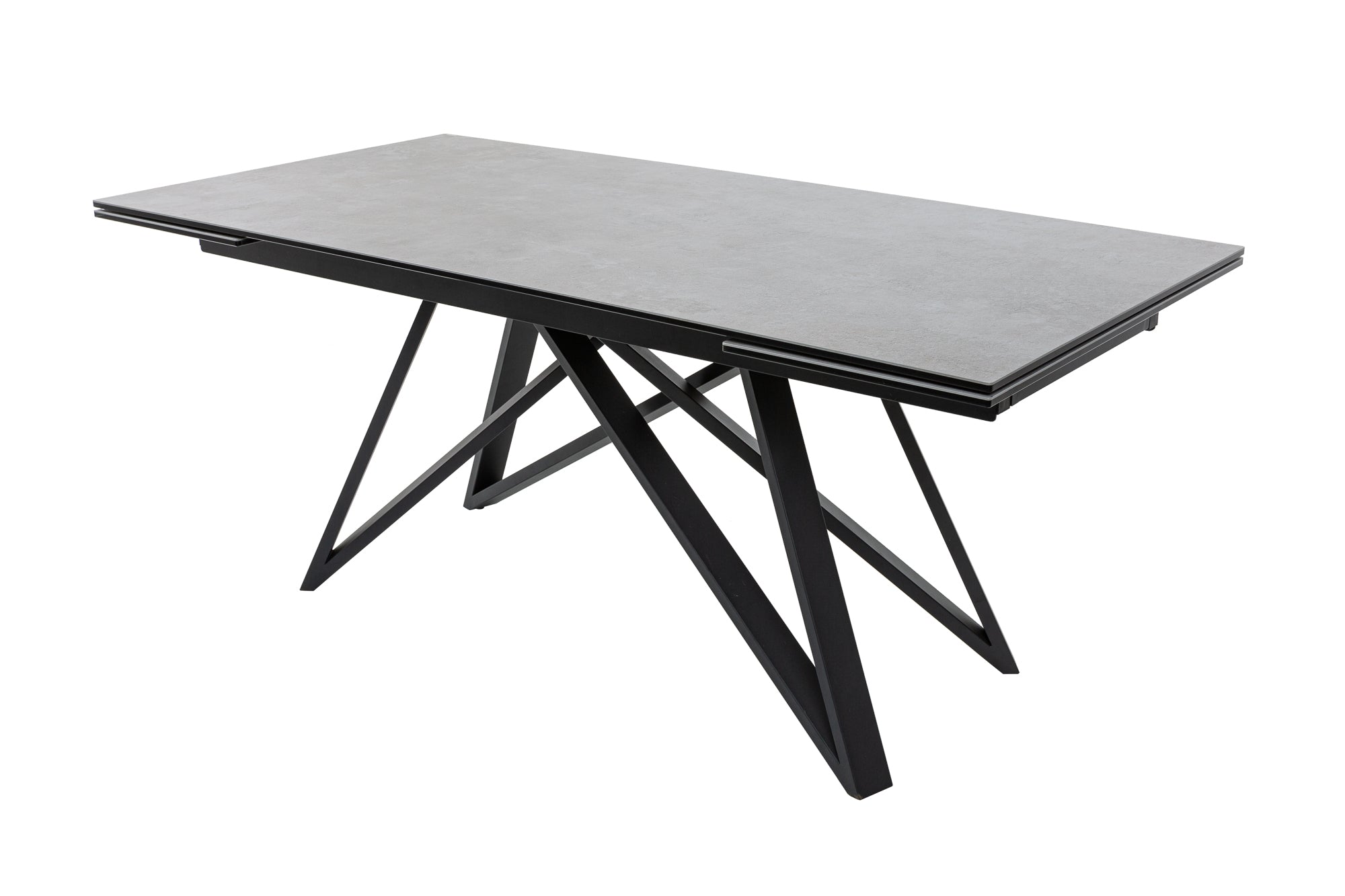 Dining Table Helios 180-220-260cm Ceramic Concrete Look