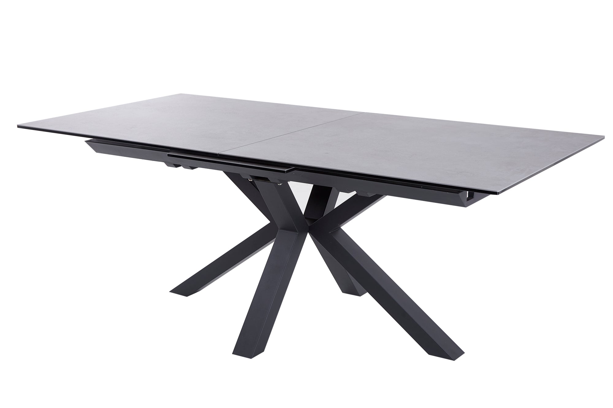 Dining Table Nebula 180-225cm Ceramic Concrete Look