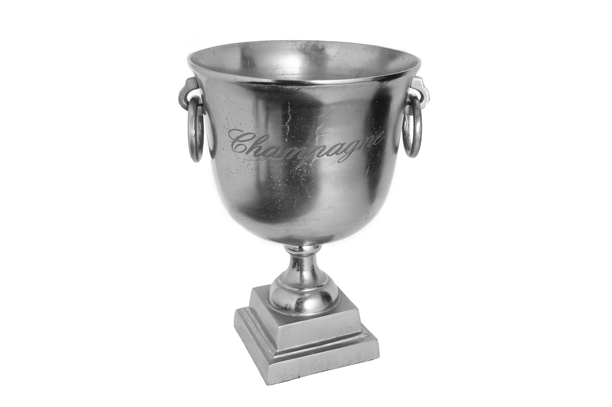 Champagne Cooler 40cm Silver