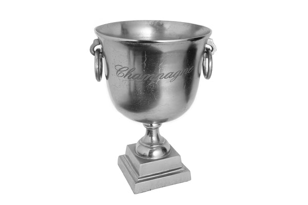 Champagne Cooler 40cm Silver